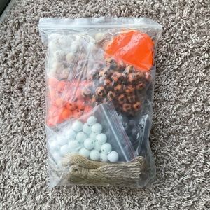 211 pieces fall wooden bead bulk, crafts home decor